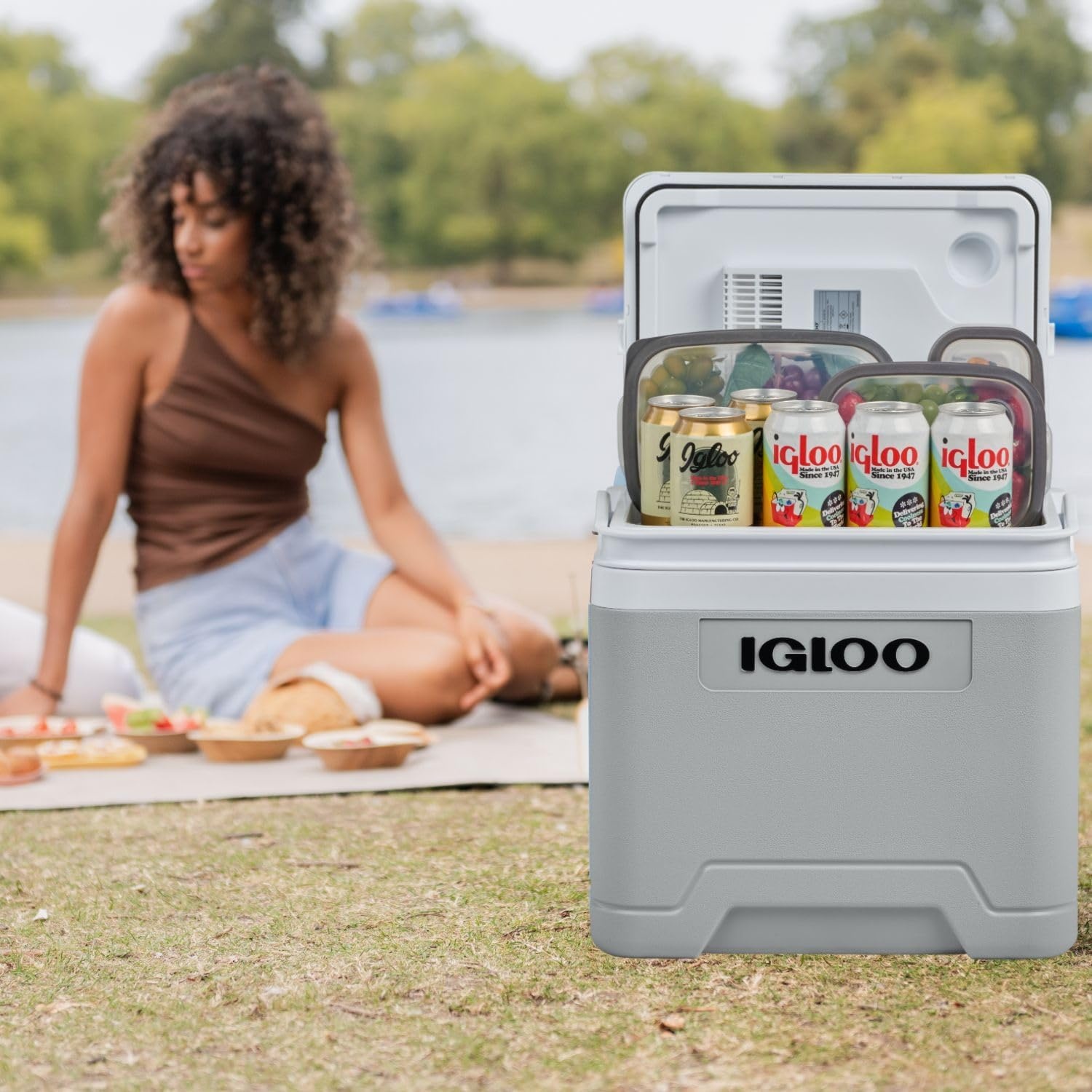 Elektrische koelbox 27L - 53% korting!