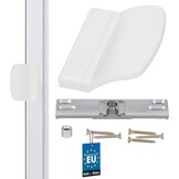 Balkondeursnapper Universele Greepschelp Wit - 37% Korting