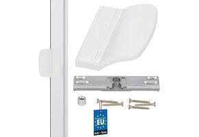 Balkondeursnapper Universele Greepschelp Wit - 37% Korting