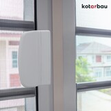 Balkondeursnapper Universele Greepschelp Wit - 37% Korting