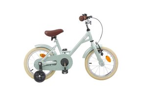 Kinderfiets 14 inch Lichtgroen - 35% Korting