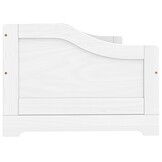 Wit Grenenhouten Slaapbank IRUN (90x200 cm) - 59% Korting