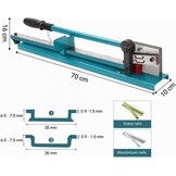 DIN-rail snijder dubbele groef | 34% korting | Messcherp