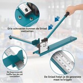 DIN-rail snijder dubbele groef | 34% korting | Messcherp