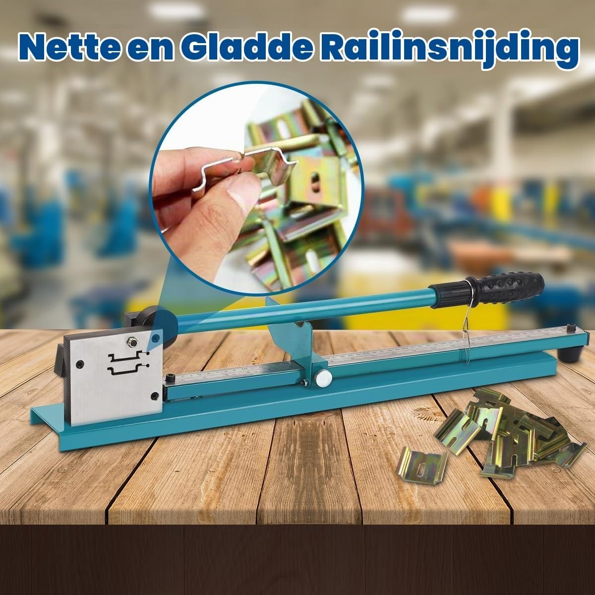 DIN-rail snijder dubbele groef | 34% korting | Messcherp