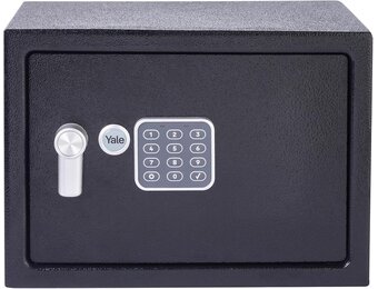 Yale Elektronische Kluis 16,3L Zwart - 34% Korting!
