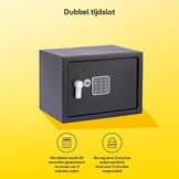Yale Elektronische Kluis 16,3L Zwart - 34% Korting!