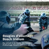 Bosch Bougie Iridium 0242129804 (Set van 4) - Geschikt voor Motorfietsen - 33% Korting