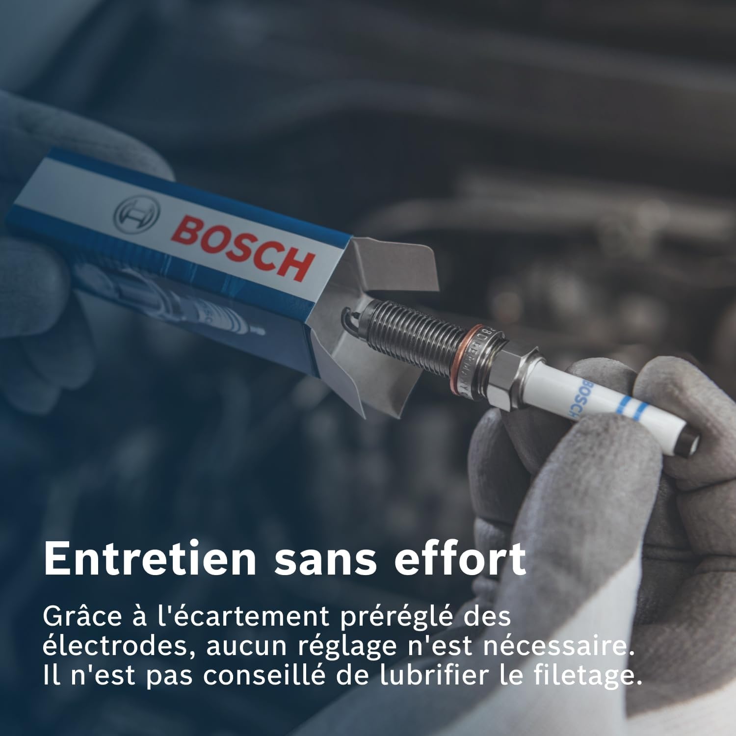 Bosch Bougie Iridium 0242129804 (Set van 4) - Geschikt voor Motorfietsen - 33% Korting