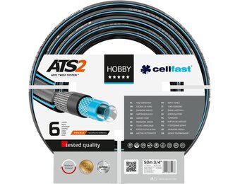 Tuinslang Zwart 50m 3/4" - 34% Korting!