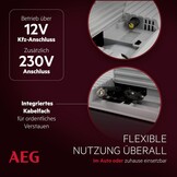 Thermo-elektrische koelbox 28L Grijs Zwart 12V/230V - 34% Korting