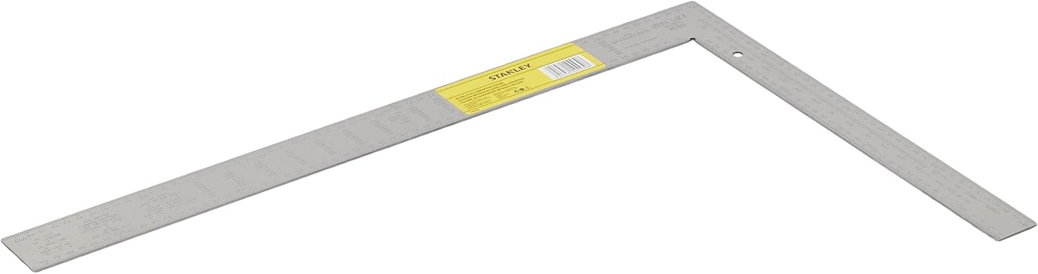 Metrisch Timmerlieden Dakvierkant 600x400mm Zilver - 37% Korting