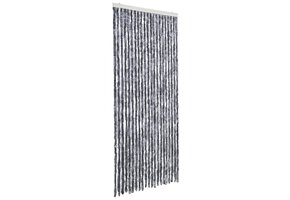 Vliegengordijn Chenille Zilver 90x200 cm - 33% Korting!