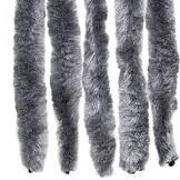 Vliegengordijn Chenille Zilver 90x200 cm - 33% Korting!