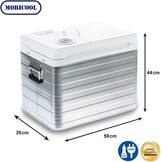 Elektrische Koelbox 39L Aluminium 12V/230V - 35% Korting