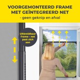Telescopische Hor voor Ramen - Zonder Boren - 33% Korting