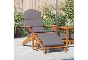 VidaXL Adirondack Tuinstoel met Voetensteun: Acaciahout, 35% Korting