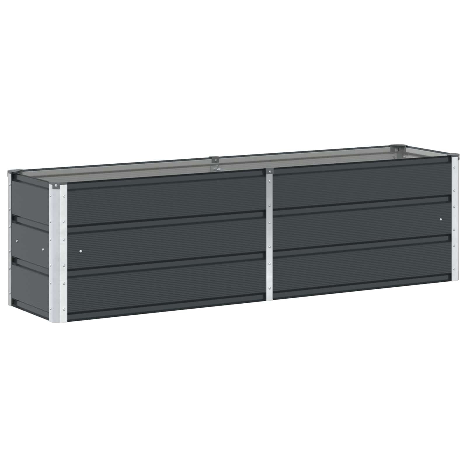 Plantenbak Staal Antraciet 160x40x45cm - 34% Korting
