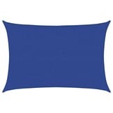 Blauw Rechthoekig Zonnezeil 4x5m HDPE - 33% Korting