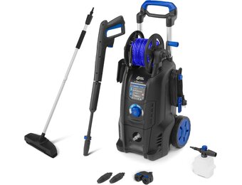 Hogedrukreiniger e-4 TWIN FLOW D 150 bar Blauw/Zwart - 59% Korting