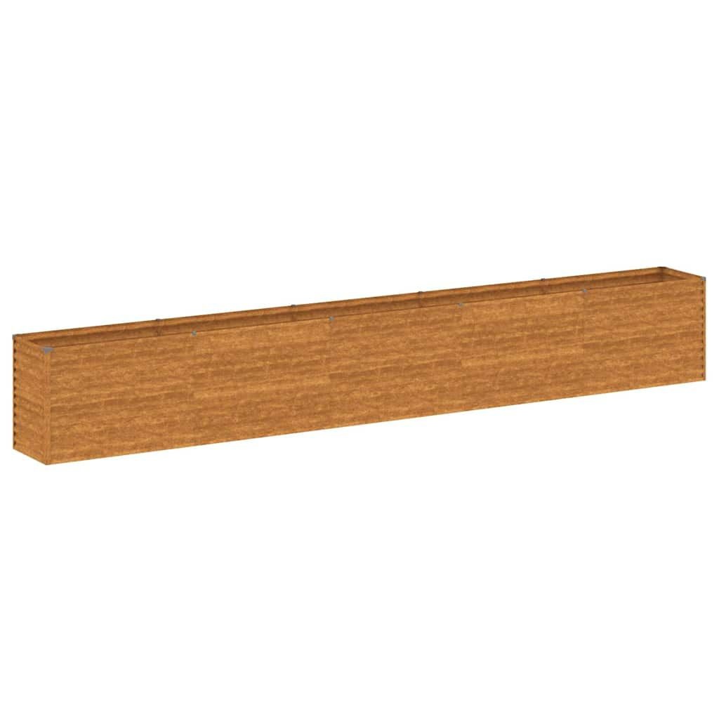 Verhoogde Cortenstaal Plantenbak 482x50x69 cm - 34% Korting