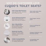 Witte Softclose WC-bril met snelsluiting - Universele Pasvorm - 31% Korting
