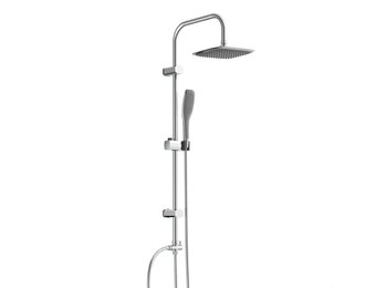 Douchesysteem 2-in-1 Chroom - 33% Korting