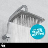 Douchesysteem 2-in-1 Chroom - 33% Korting