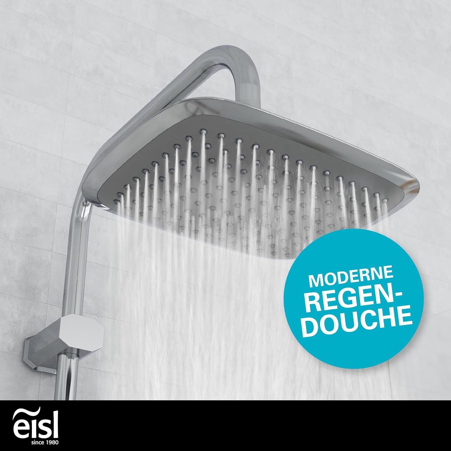 Douchesysteem 2-in-1 Chroom - 33% Korting