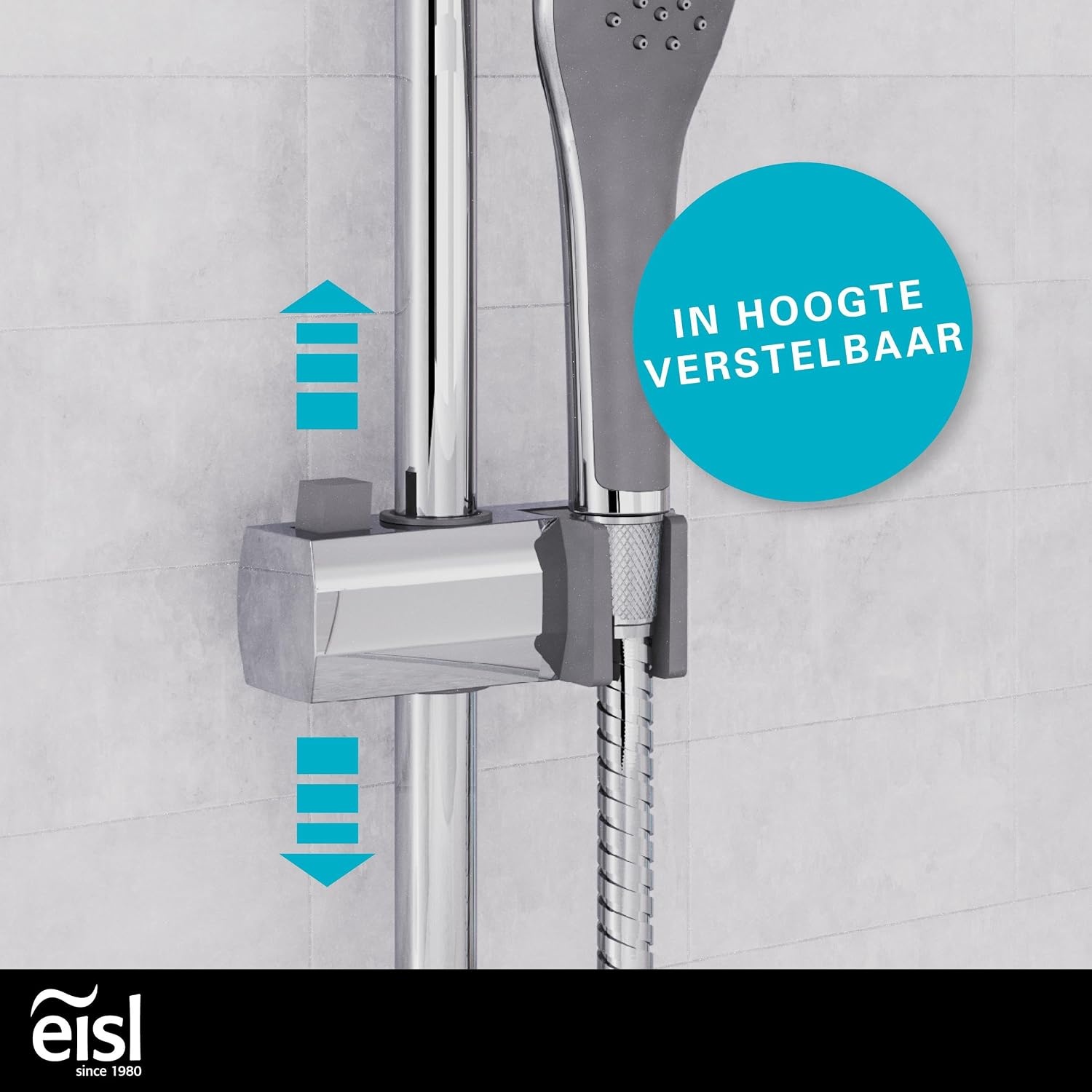 Douchesysteem 2-in-1 Chroom - 33% Korting