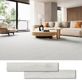 Zelfklevende Vloerplanken White Oak - 5,02m² Krasbestendig & Antislip - 55% Korting