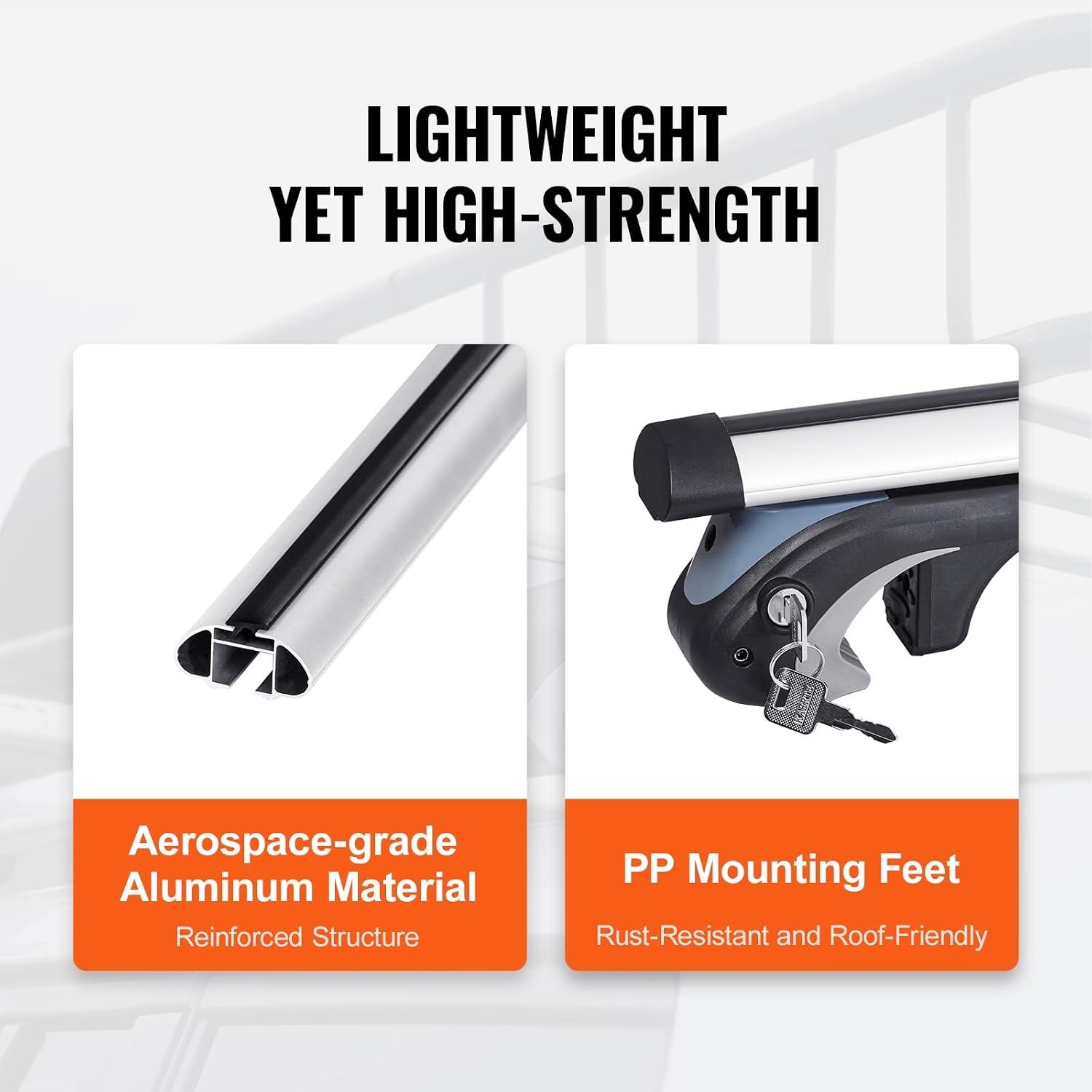 Universele Aluminium Dakdragers 132 cm (2-pack) - 29% Korting!