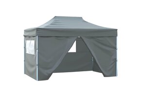 Opvouwbare Partytent 3x4m Staal Antraciet - 35% Korting!