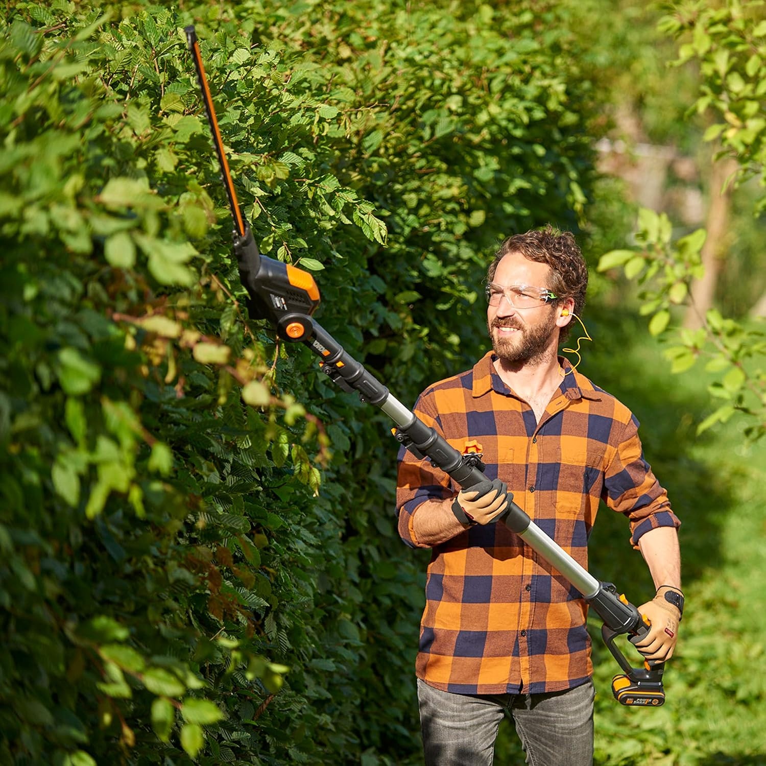 Ultralichte Heggenschaar 45cm 20V met Telescoopsteel - 29% Korting!