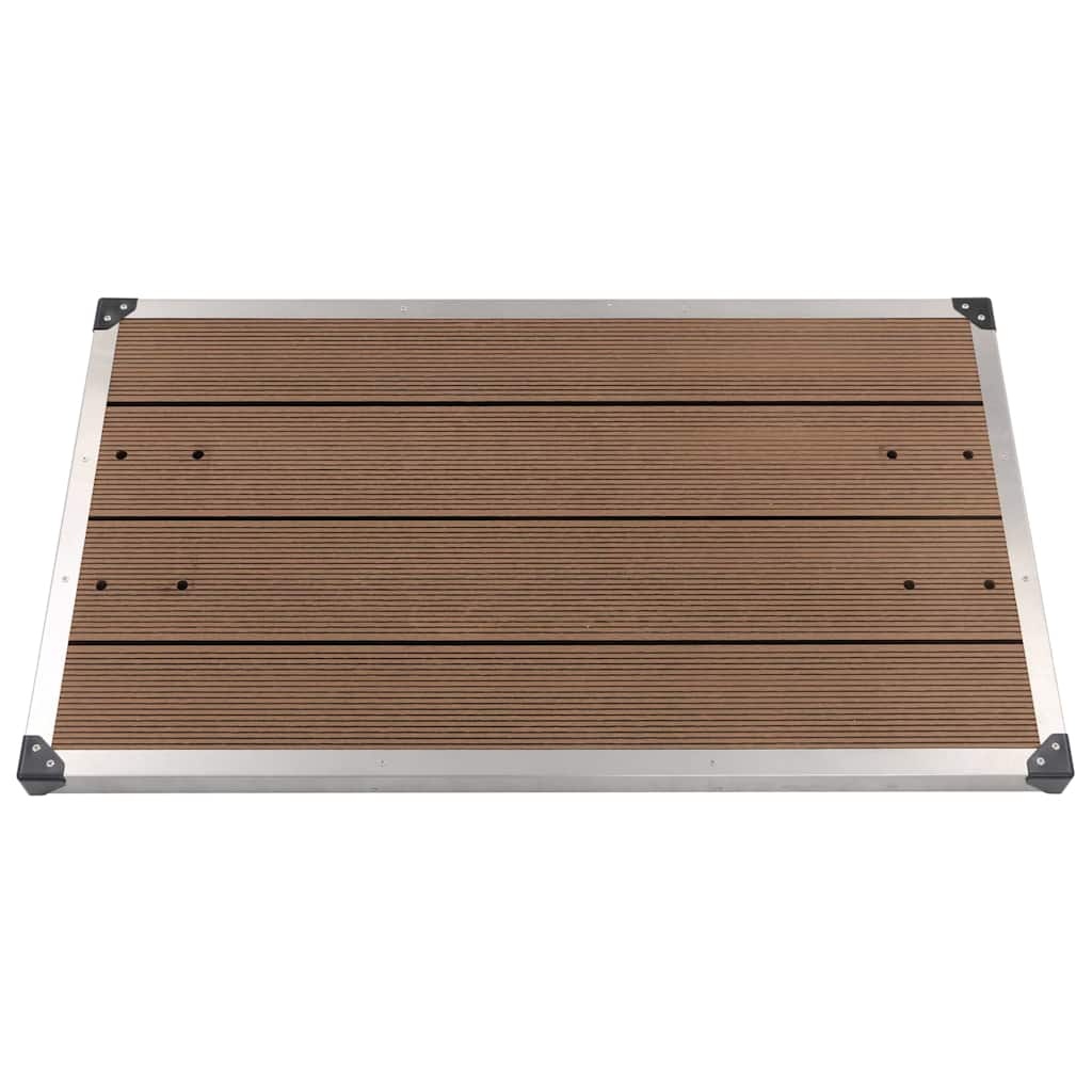 Buitendouchebak RVS 110x62 cm - Voordelig met 34% Korting!