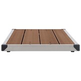 Buitendouchebak RVS 110x62 cm - Voordelig met 34% Korting!