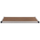 Buitendouchebak RVS 110x62 cm - Voordelig met 34% Korting!