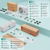 Split Airco 12000 BTU Wit A++ Koelen A+ Verwarmen - 35% Korting