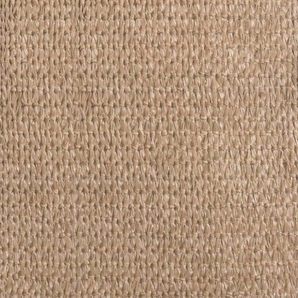VidaXL Zonnezeil 2x2m HDPE Taupe - 32% Korting