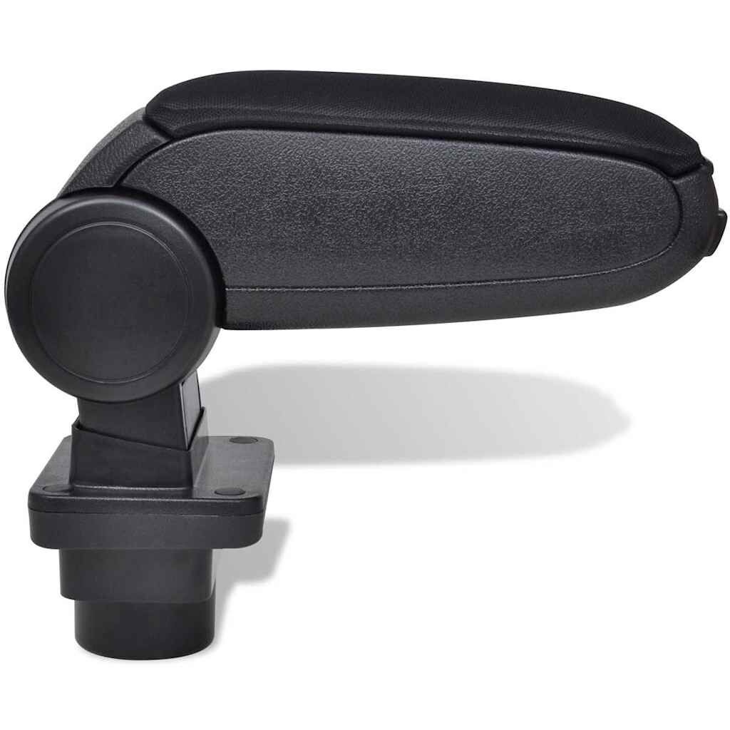 Autoarmsteun met Opbergvak, Zwart, 33% Korting, Geschikt voor Skoda Fabia MK1 (1999-2007)