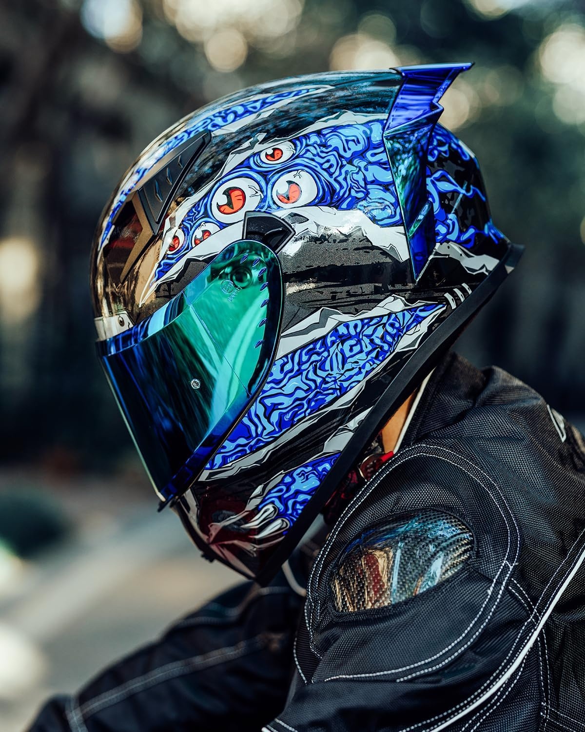 Motor Integraalhelm ILM Z501 Manta Blue XL - 35% Korting