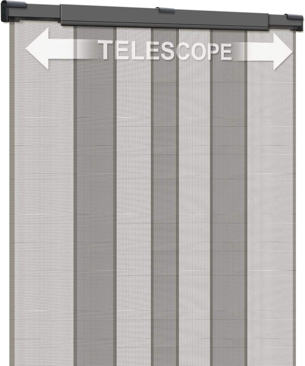 Schellenberg Insectenhor Telescopisch Lamellen 95x220cm Antraciet - 32% Korting