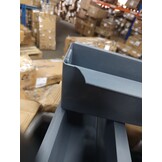 Bloembakken voor Europallets (12 stuks, grijs) - 50% Korting