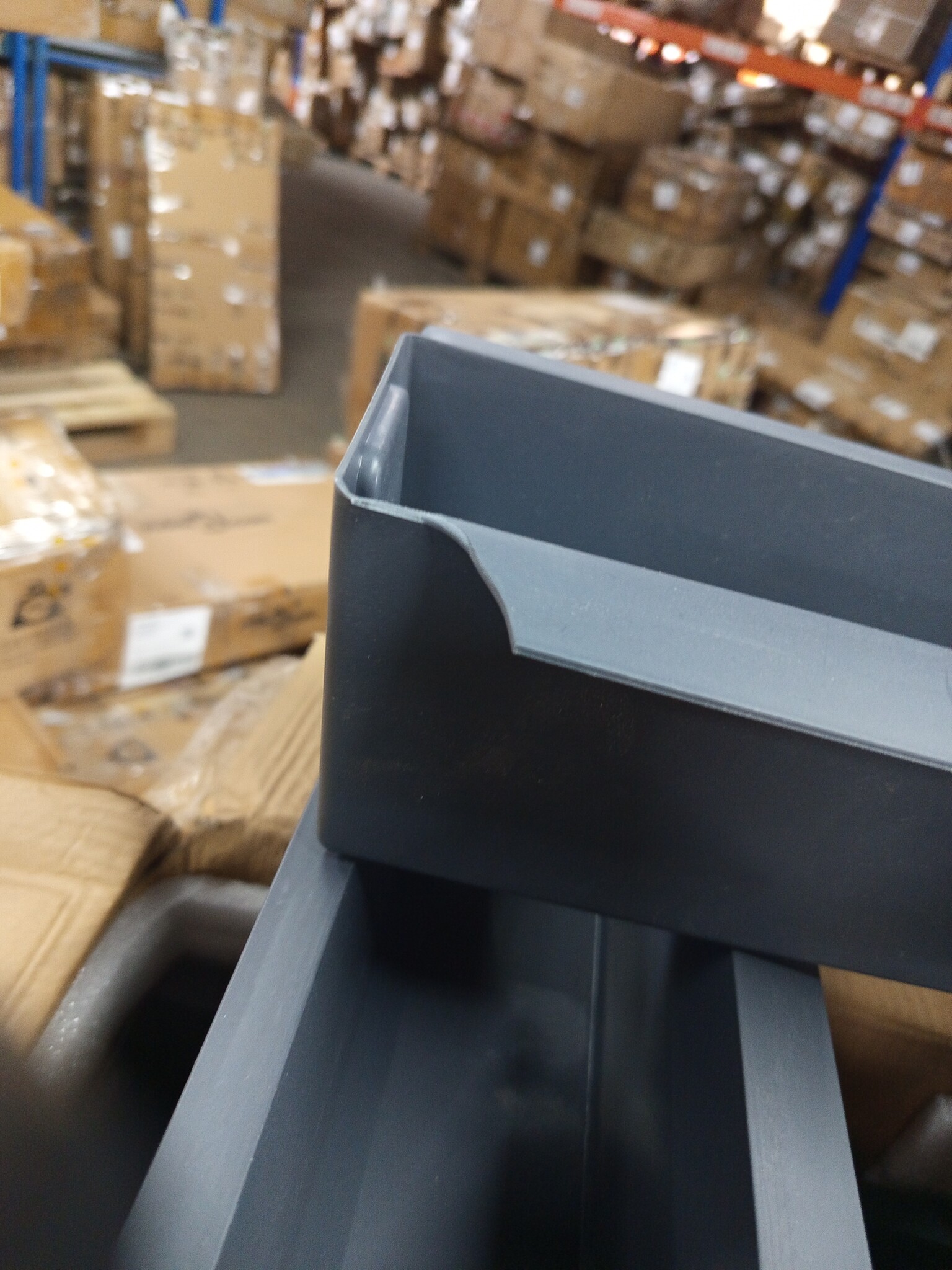 Bloembakken voor Europallets (12 stuks, grijs) - 50% Korting