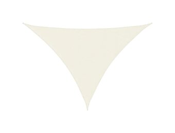Driehoekig Zonnescherm Crème - 5x7x7m Oxford Stof met 34% Korting