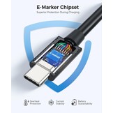 Thunderbolt 4 Kabel 0,8m - 40Gbps, 8K & 240W Opladen - 32% Korting!