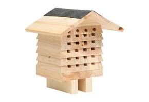 Bijenhotel van Vurenhout - 22x20x20 cm - 32% Korting