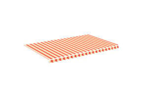 Vervangingsluifeldoek 5x3m Geel/Oranje - 40% Korting