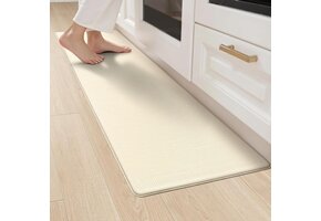 Antislip Keukenmat Beige 44x150 cm - 32% Korting