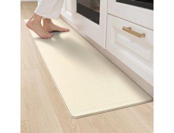 Antislip Keukenmat Beige 44x150 cm - 32% Korting